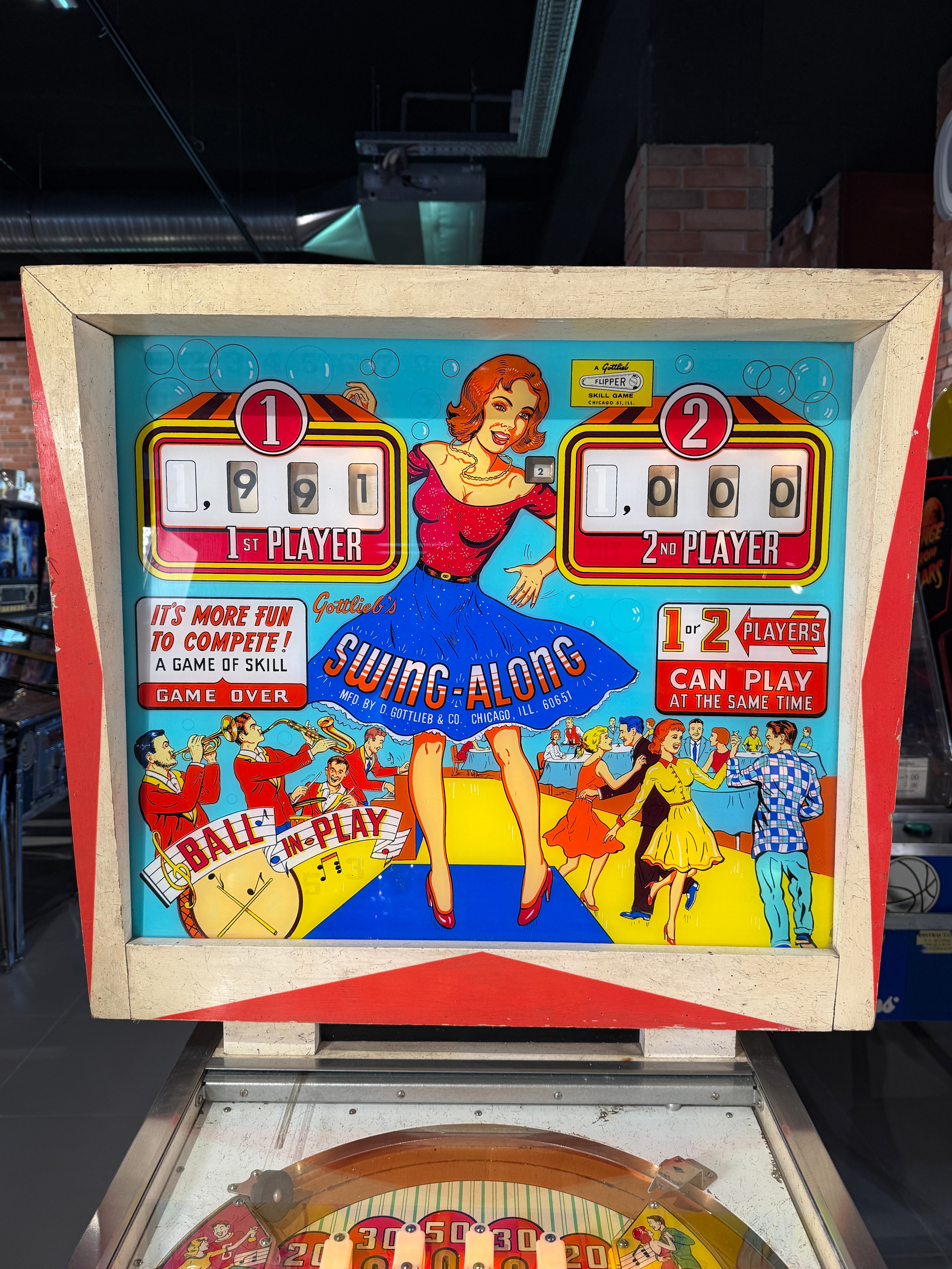 Flipper Swing-Along Gottlieb occasion