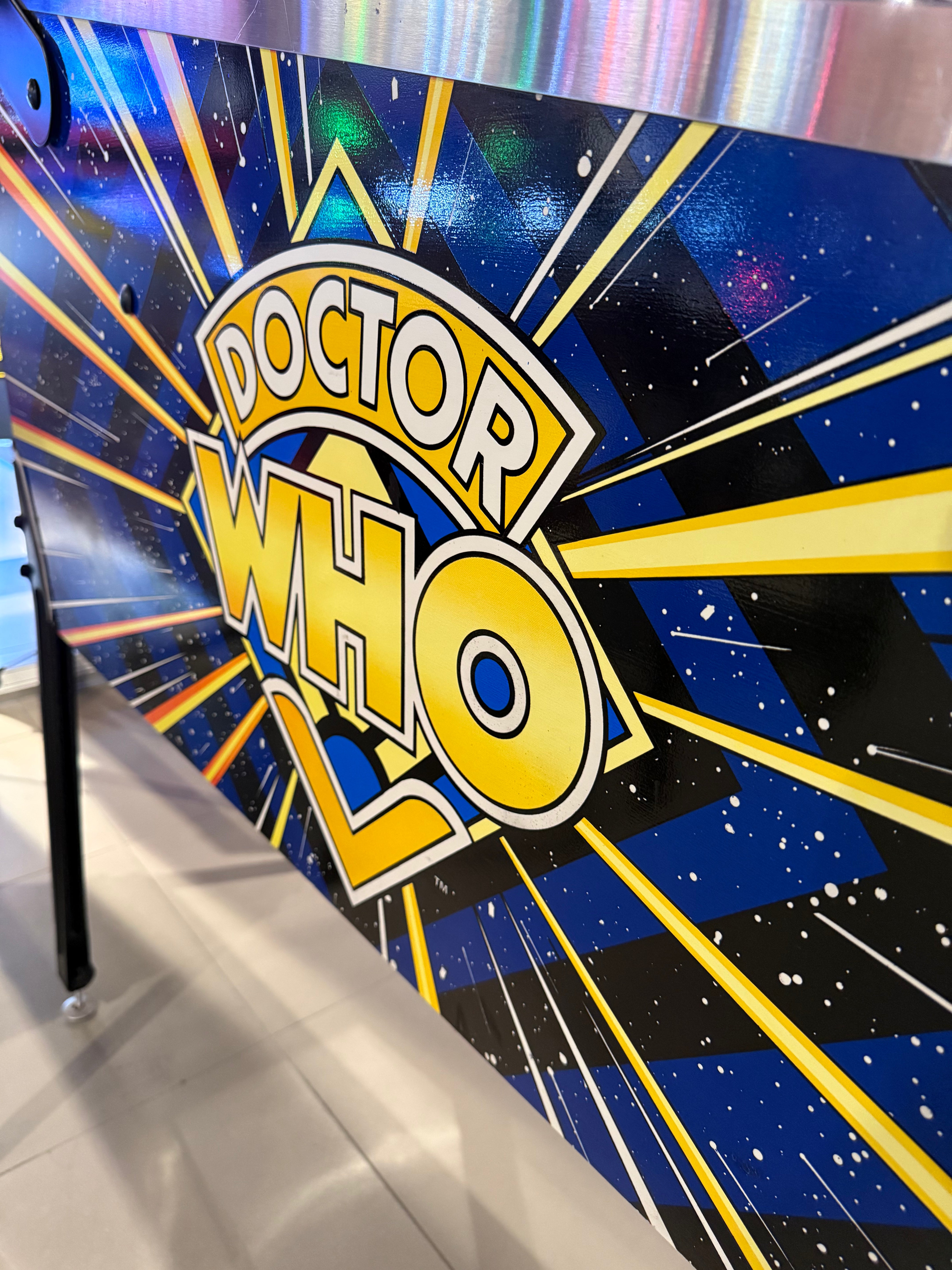 flipper doctor who bally pinball machine