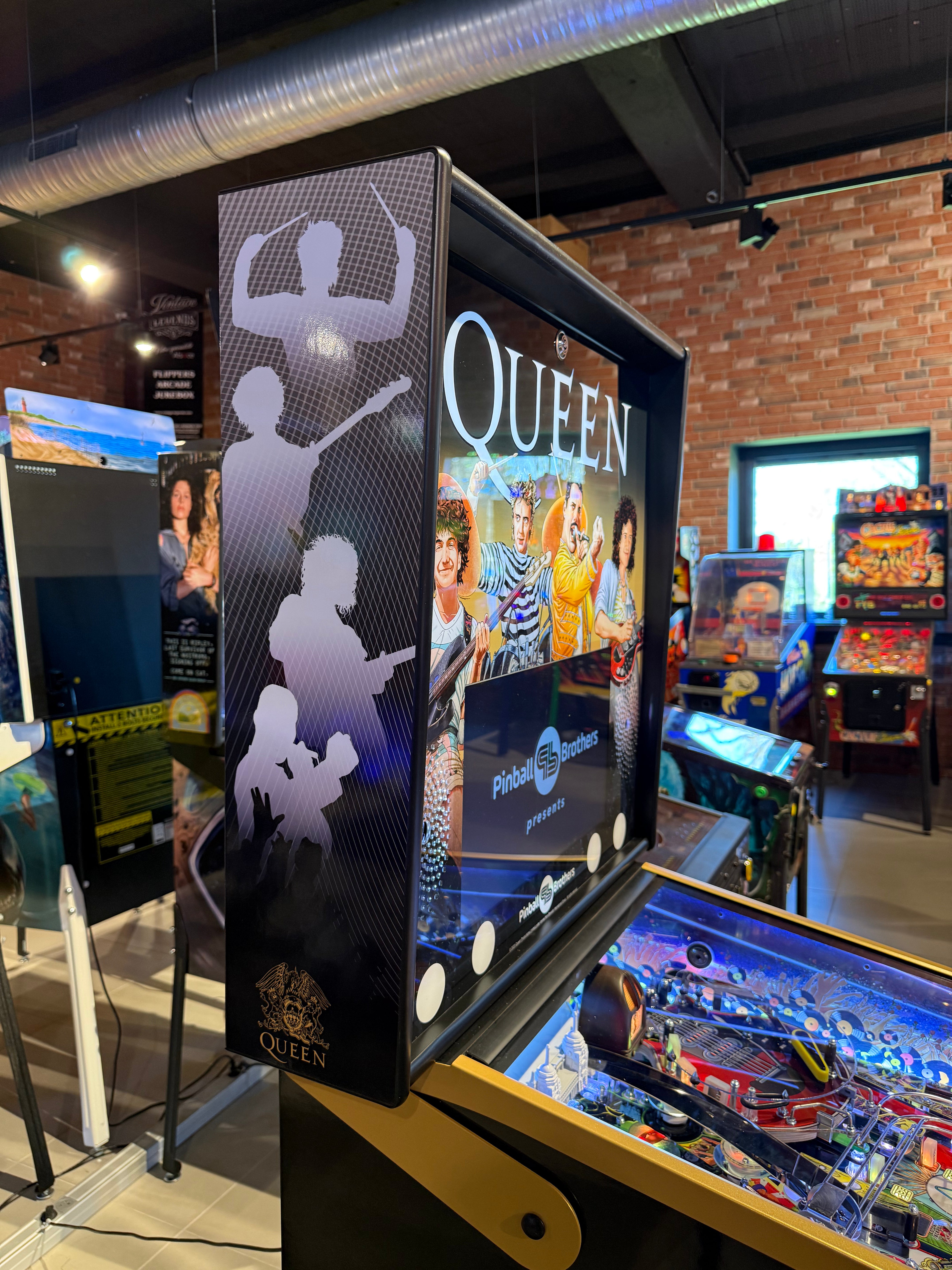 backglass flipper queen limited rhapsody edition pinball brothers