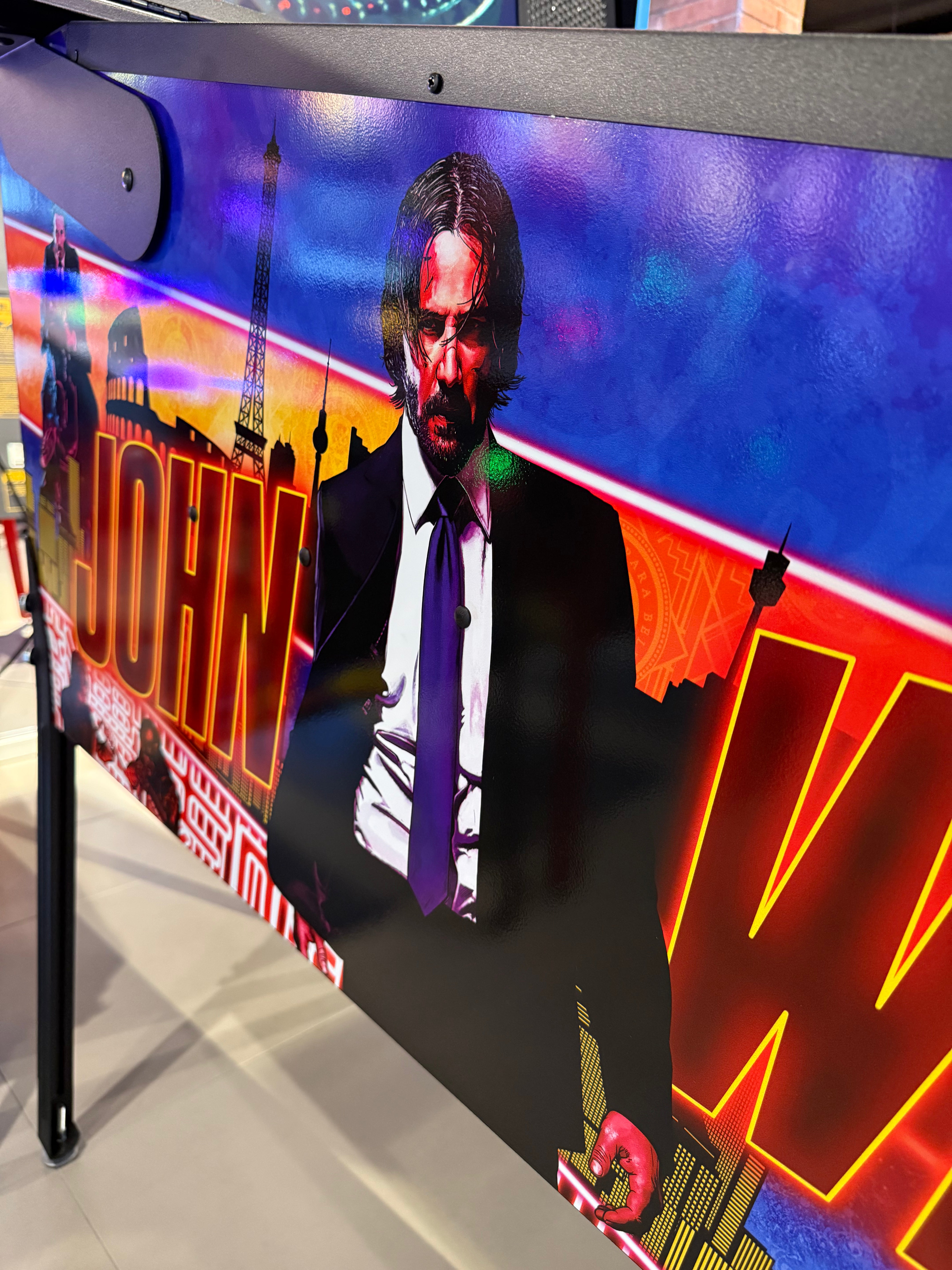 flipper john wick premium stern pinball moderne