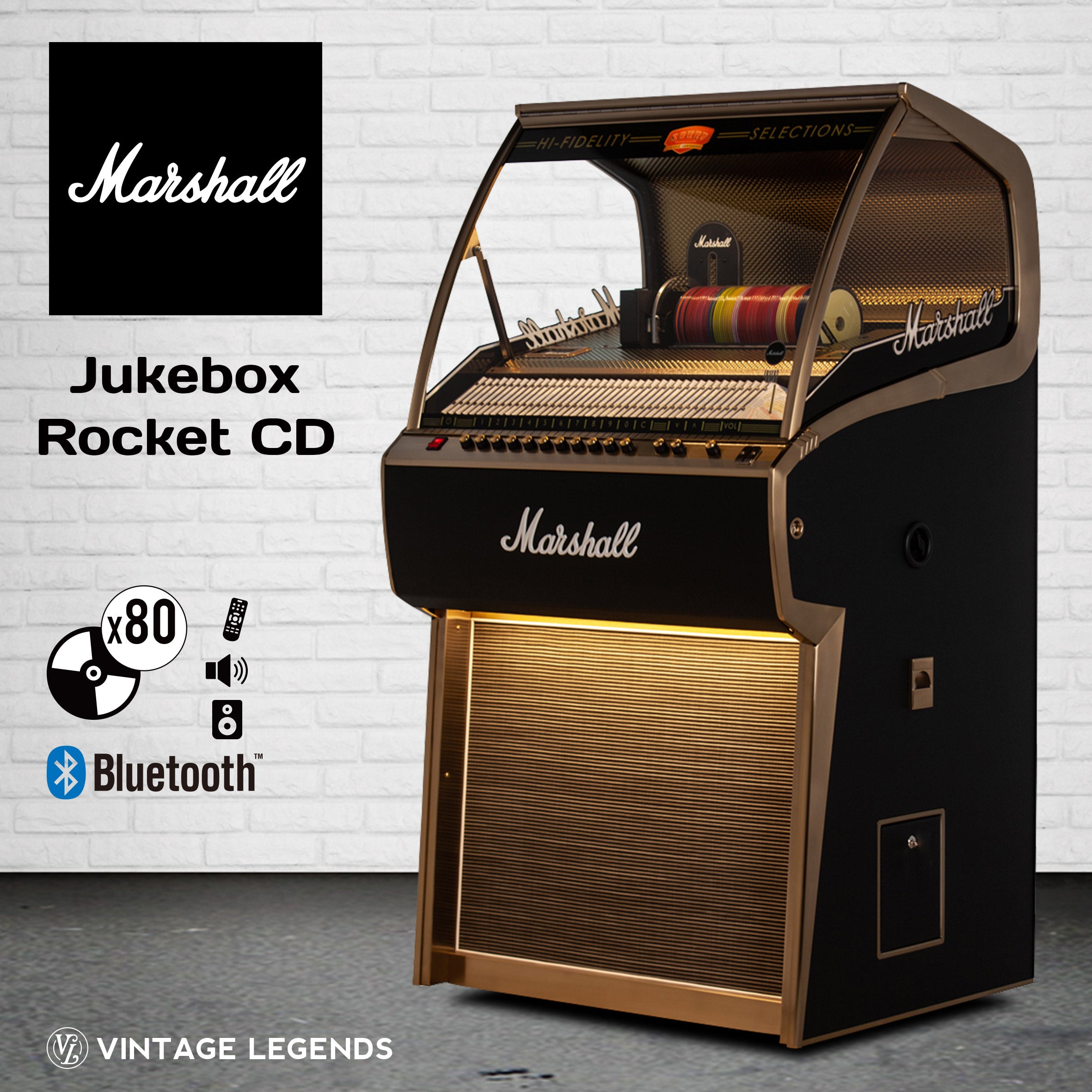 Jukebox Rocket Marshall CD | Vintage Legends