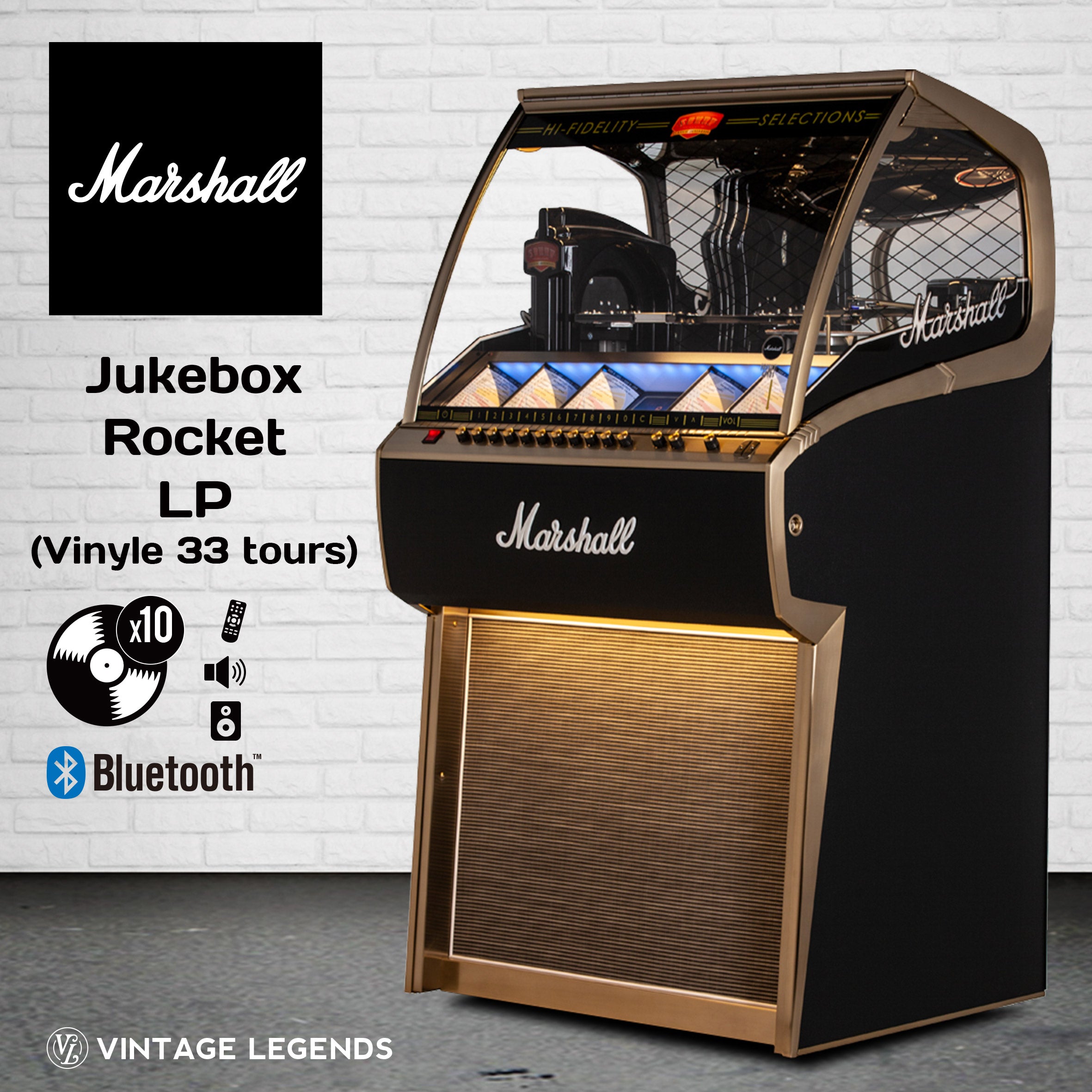 Jukebox Rocket Marshall LP (Vinyle 33 tours)