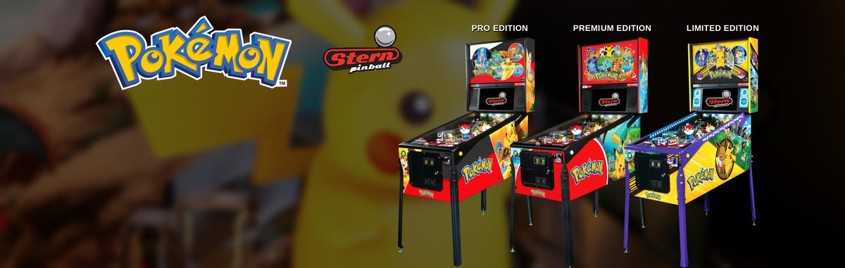 Flipper Pokemon Stern Pinball - Pro, Premium et Limited Edition - Vintage Legends