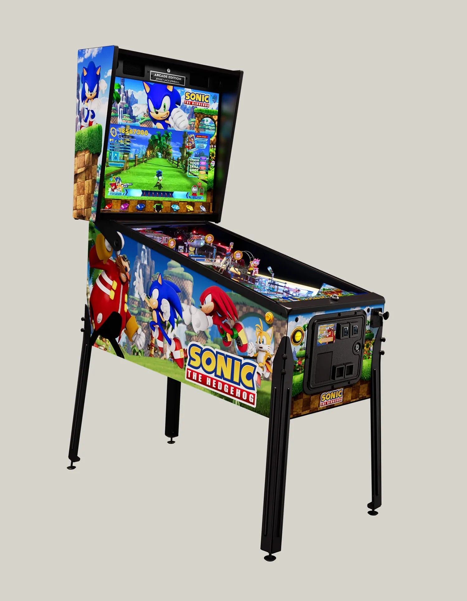 Flipper Sonic Arcade Edition – éclairage RGB-LED immersif JJP