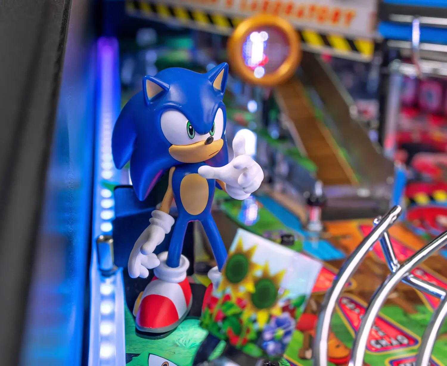 Flipper Sonic Arcade Edition Jersey Jack – plateau de jeu Green Hill Zone
