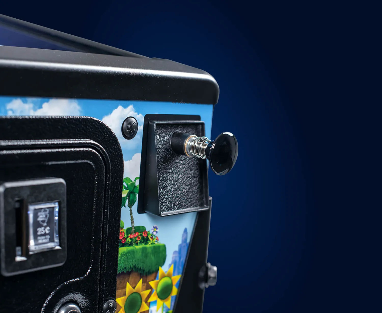 Flipper Sonic Arcade Edition – armure noire et boutons Anneau