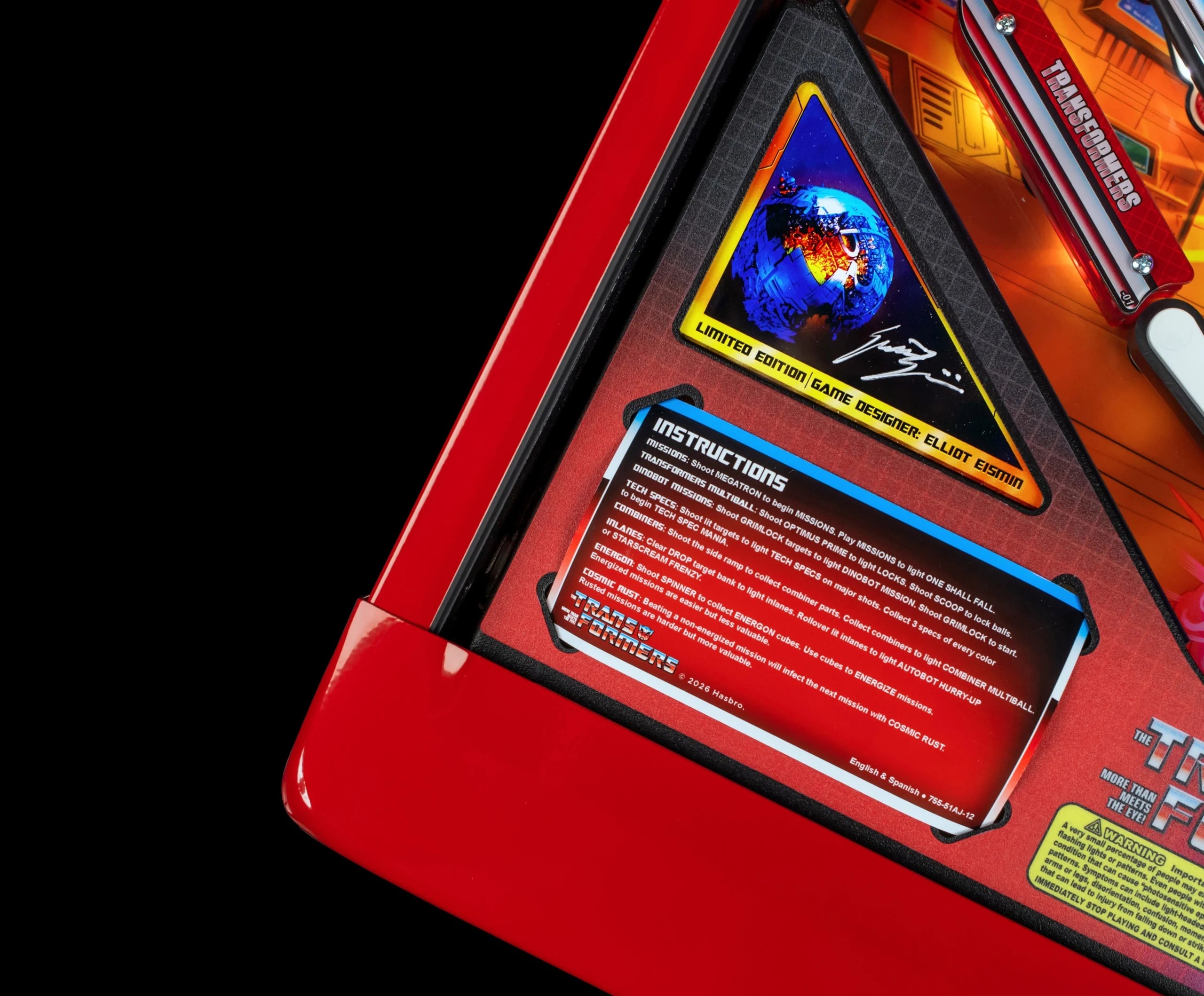 Flipper TRANSFORMERS: More Than Meets the Eye Limited Edition Stern