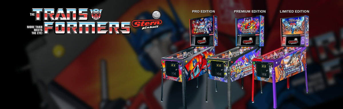 Flipper Transformers Stern Pinball - Pro, Premium et Limited Edition - Vintage Legends