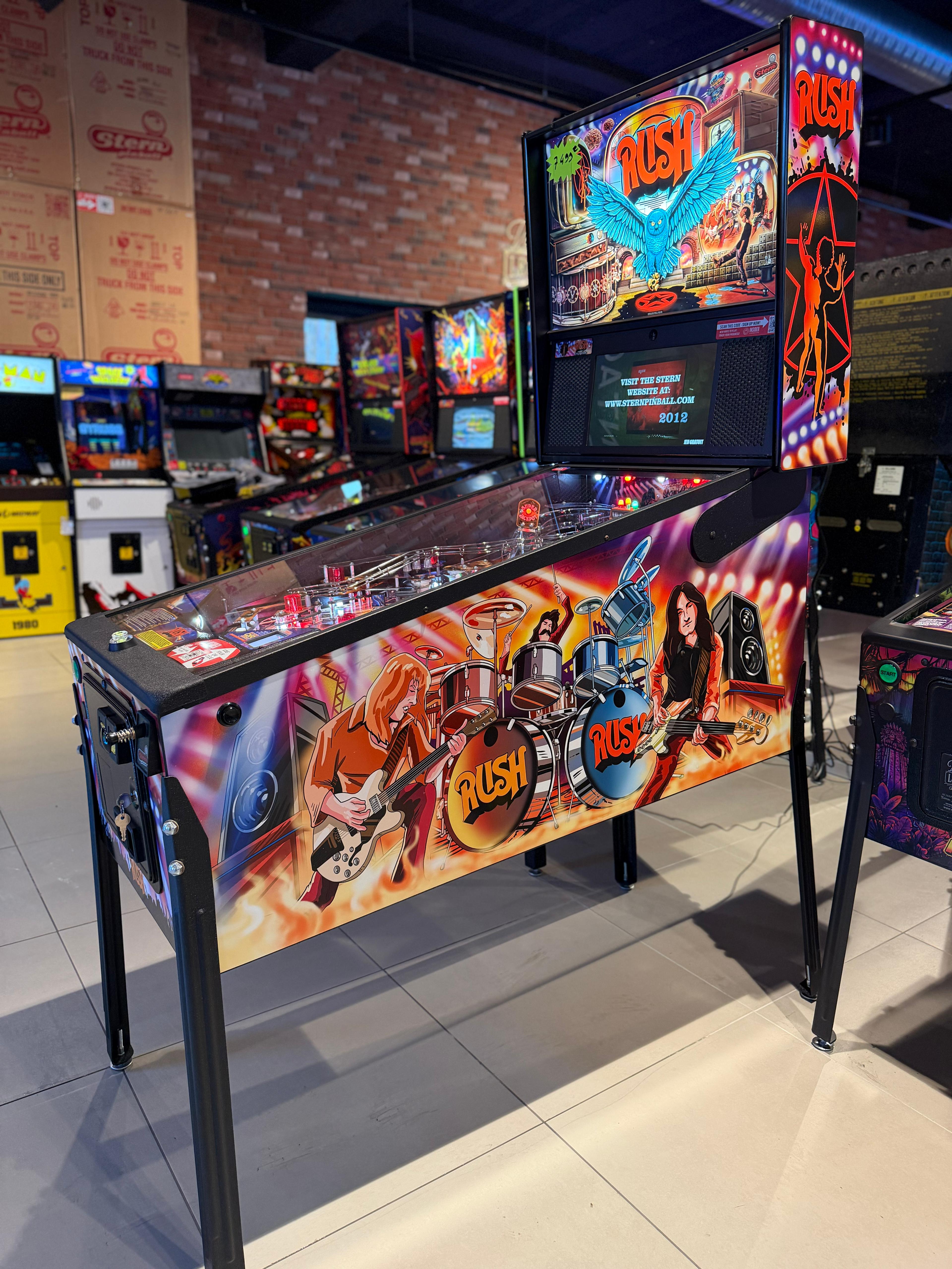 flipper rush pro stern pinball machine