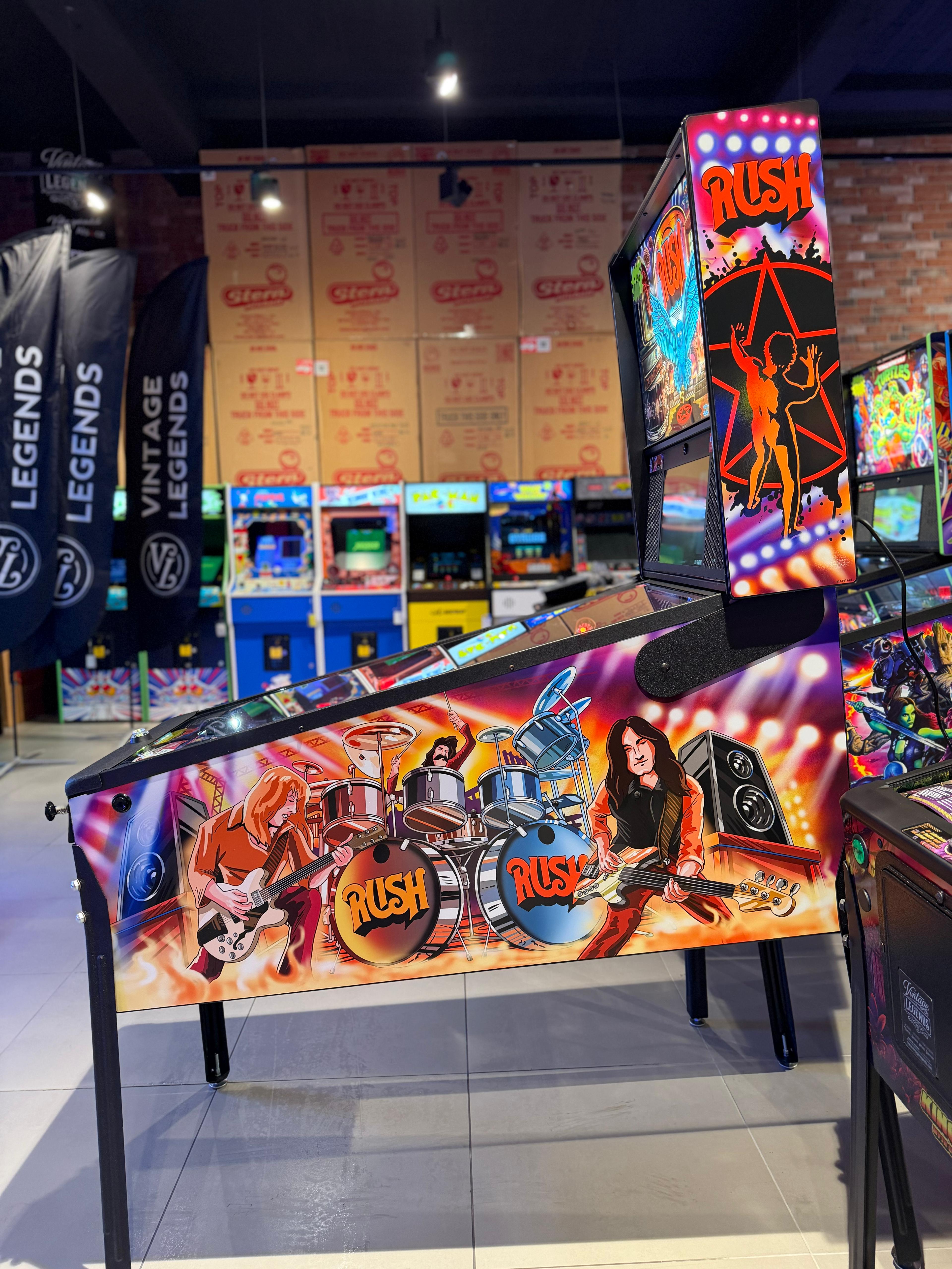 flipper rush pro stern pinball machine