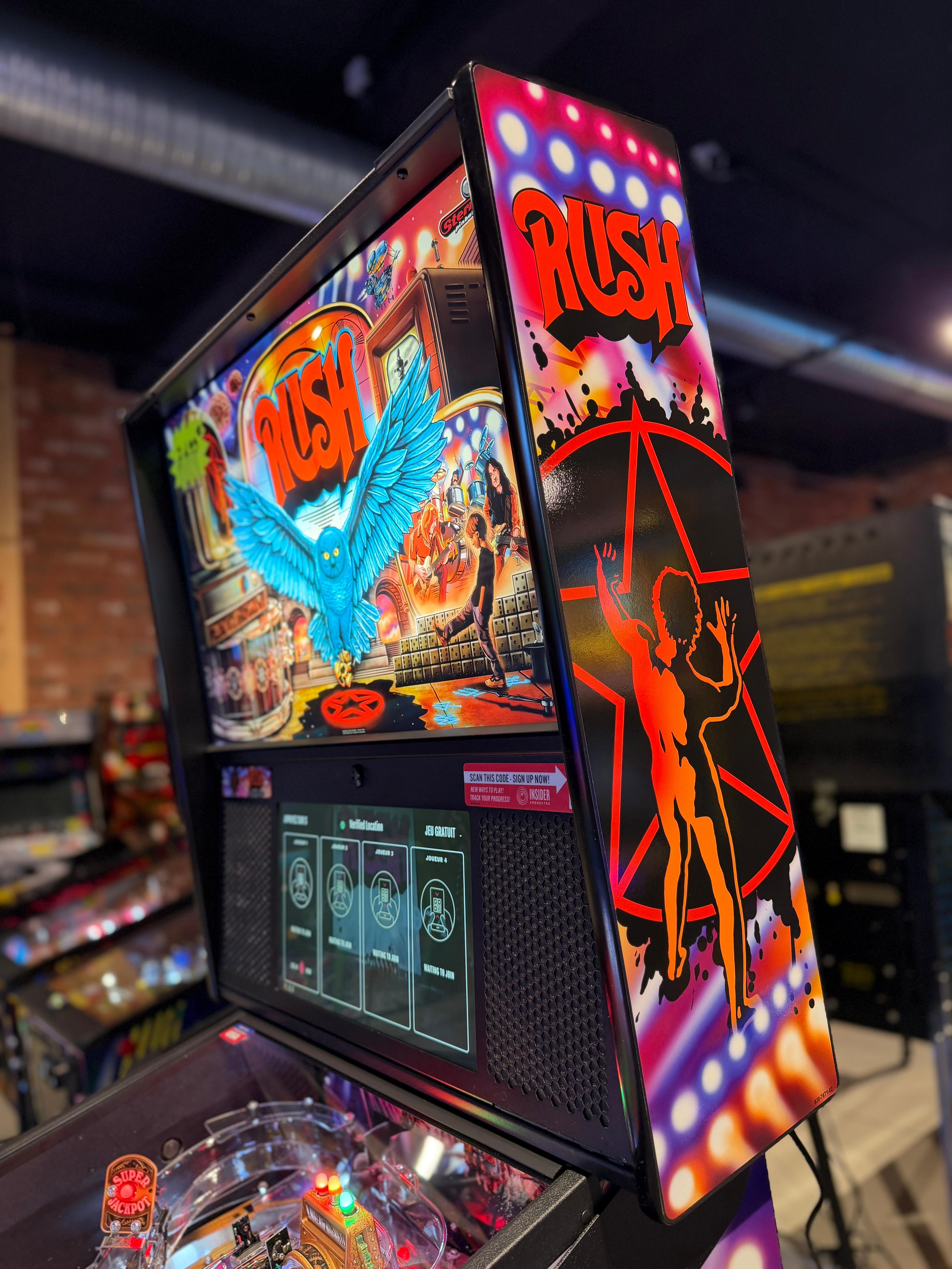flipper rush pro stern pinball machine