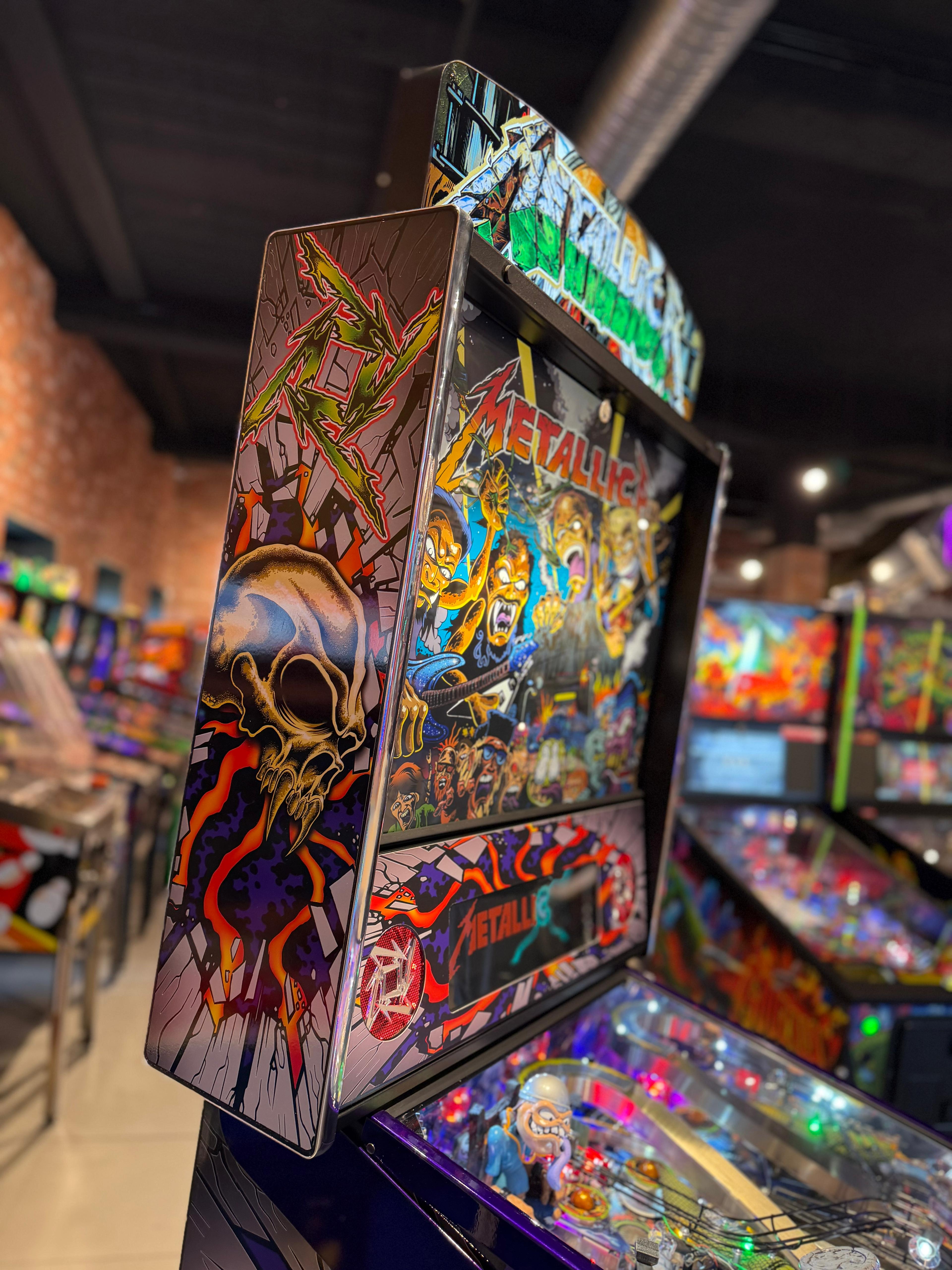 flipper metallica stern premium custom éclairage led