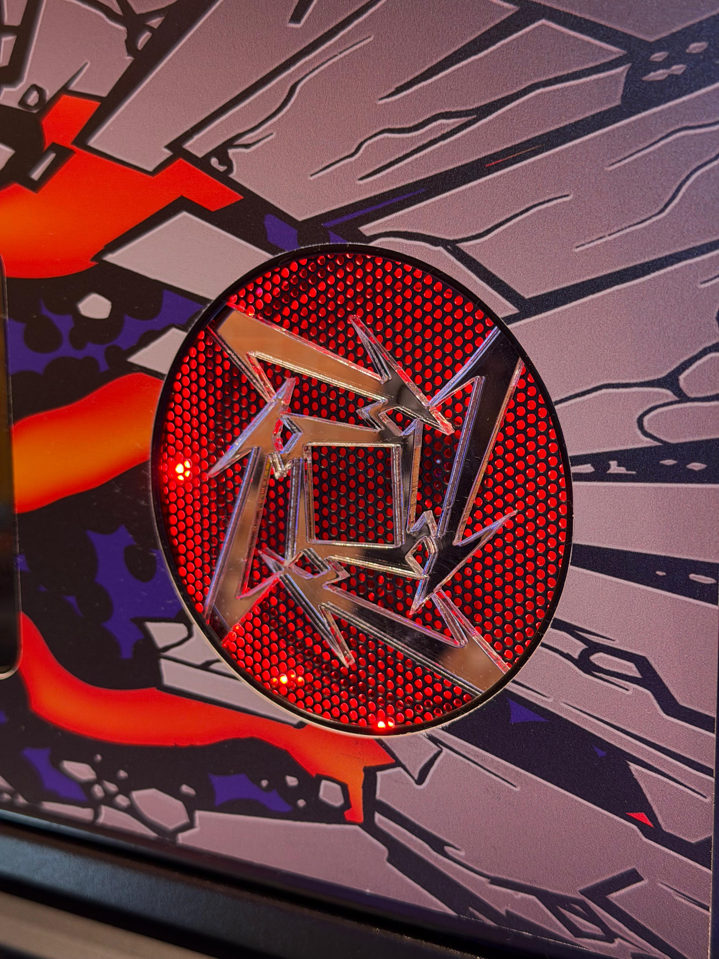 flipper metallica stern speakers light mod pinball