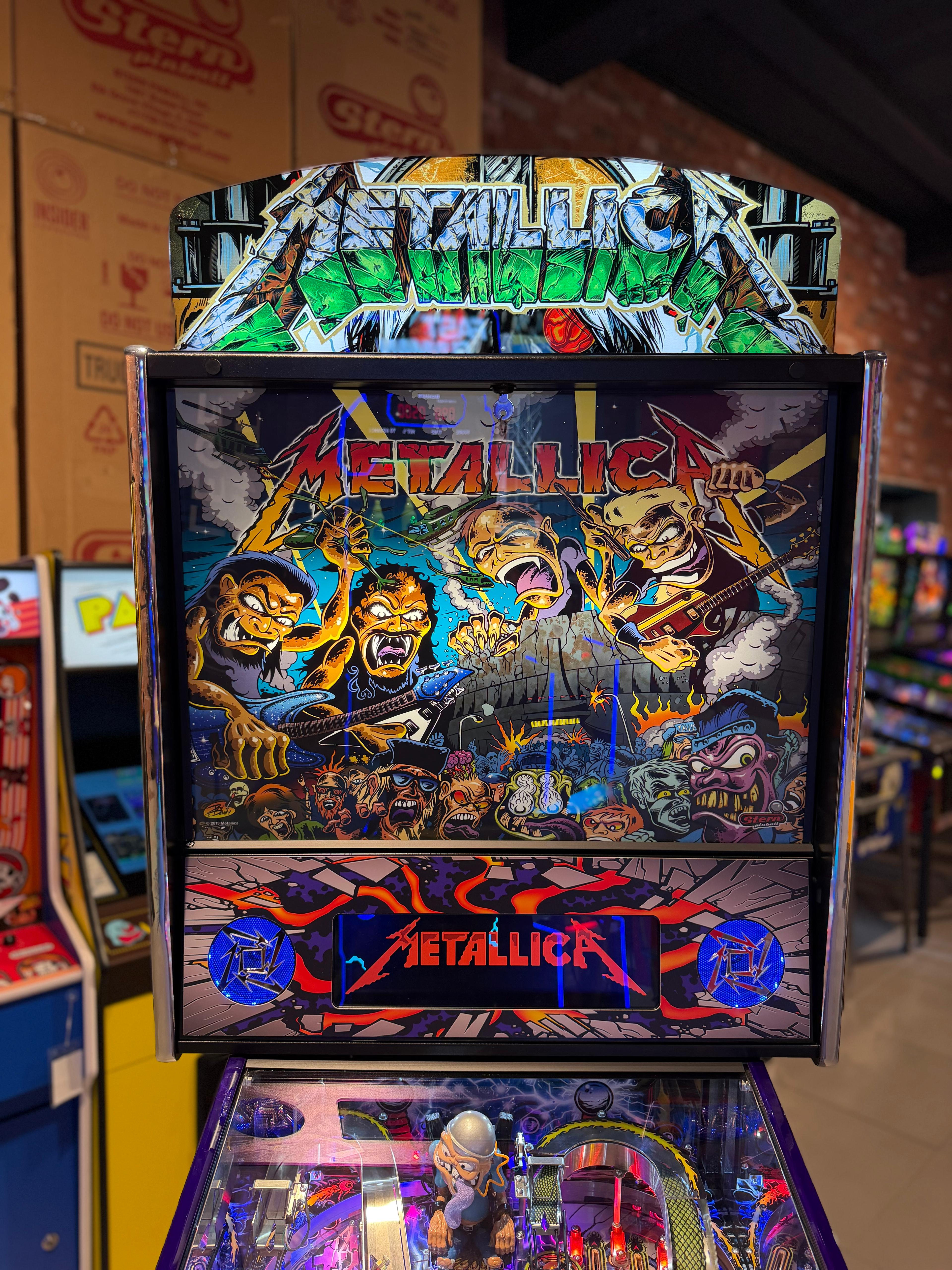 flipper metallica stern premium custom éclairage led