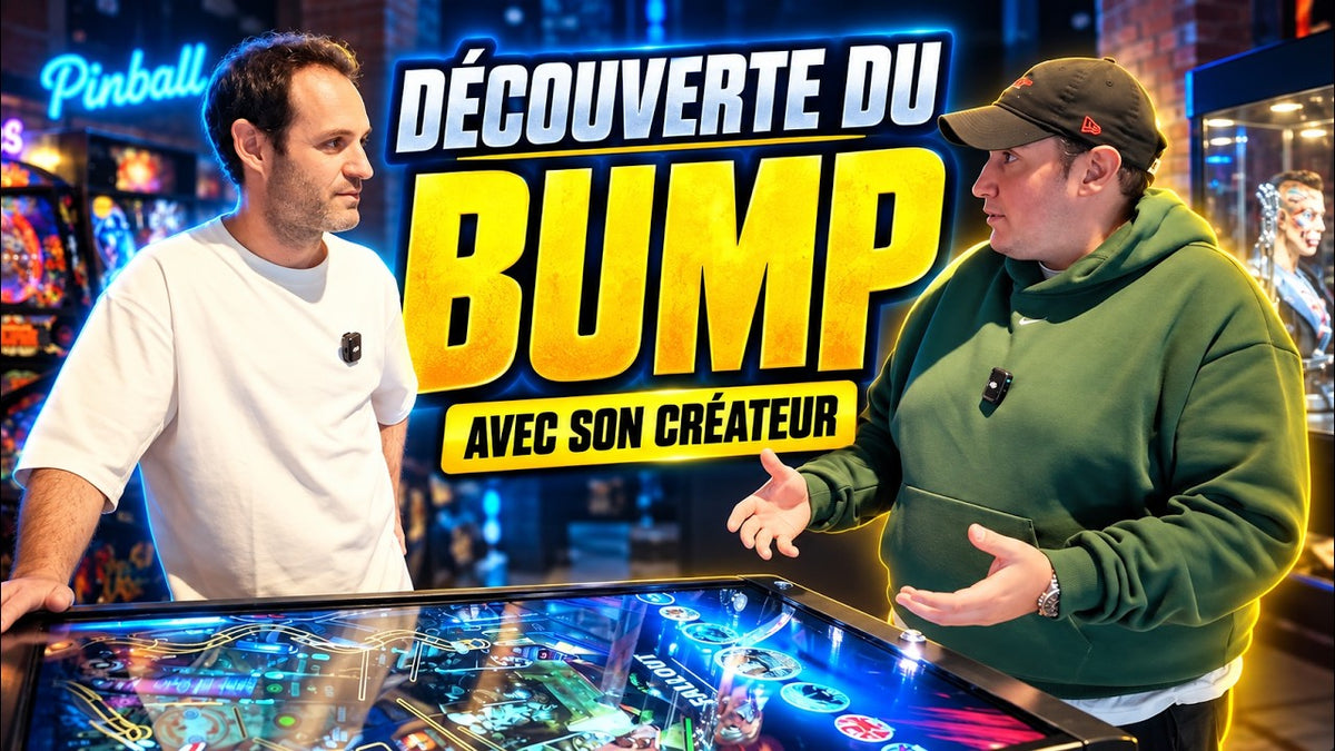 Vidéo RB Flip France : découverte du flipper digital BUMP avec son créateur