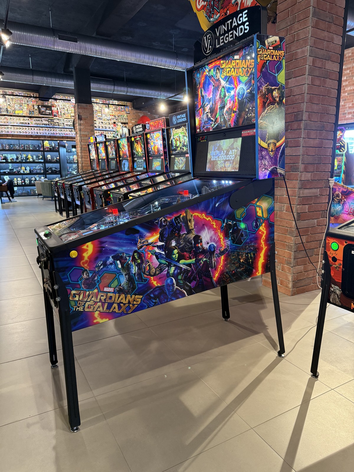 Flipper Guardians of the Galaxy Pro Stern 2017 d'occasion à vendre – Vintage Legends (photo 2)