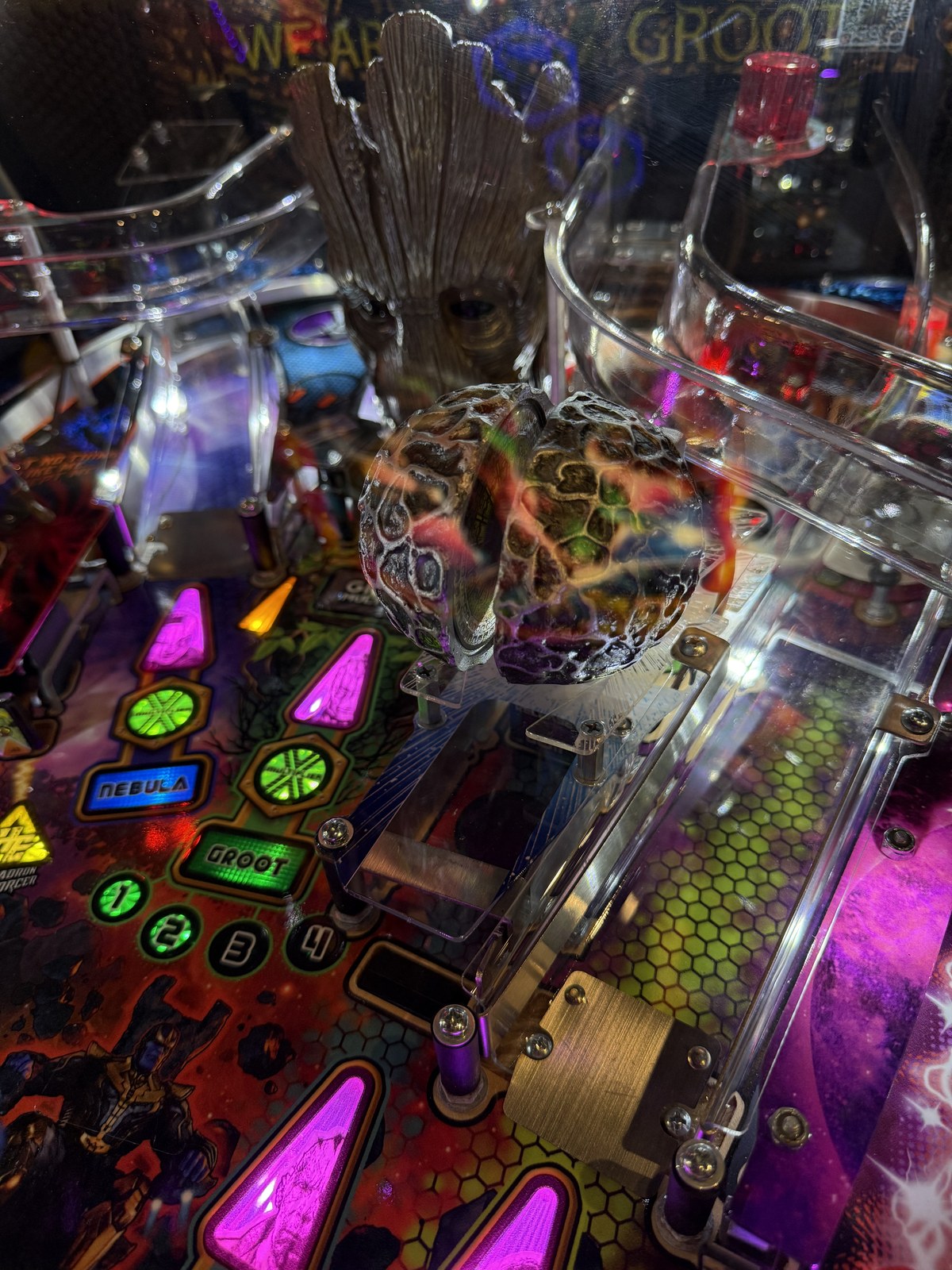 Flipper Guardians of the Galaxy Pro Stern 2017 d'occasion à vendre – Vintage Legends (photo 12)