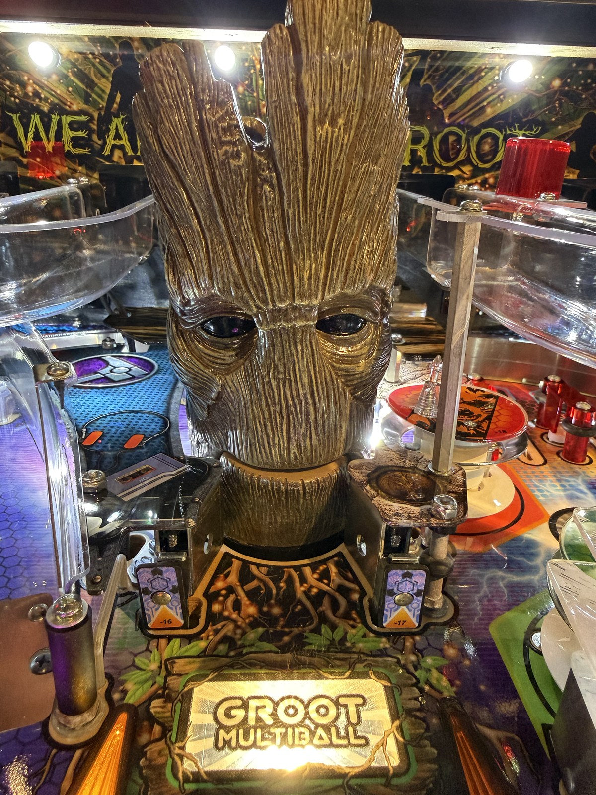 Flipper Guardians of the Galaxy Pro Stern 2017 d'occasion à vendre – Vintage Legends (photo 15)