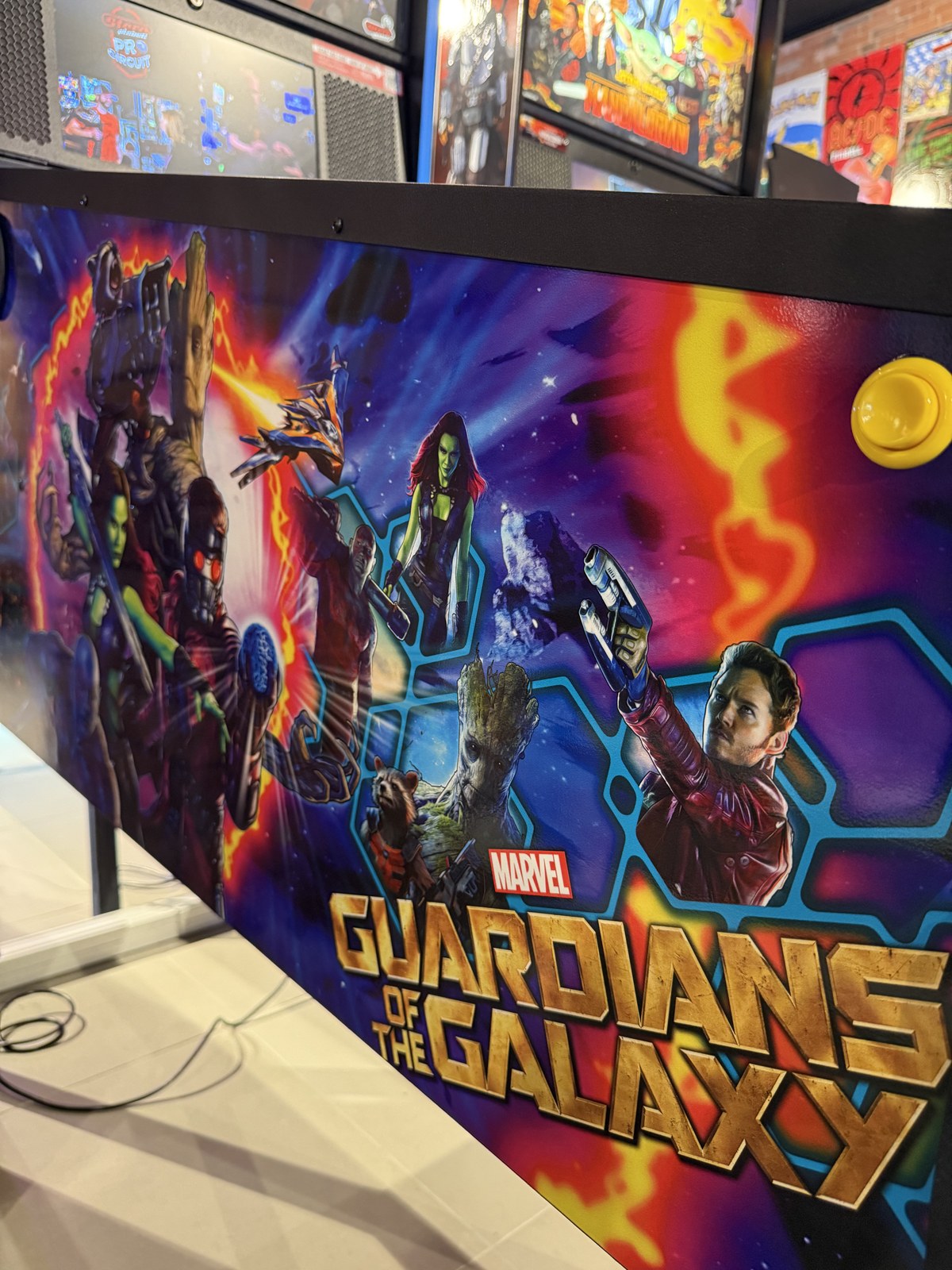 Flipper Guardians of the Galaxy Pro Stern 2017 d'occasion à vendre – Vintage Legends (photo 19)