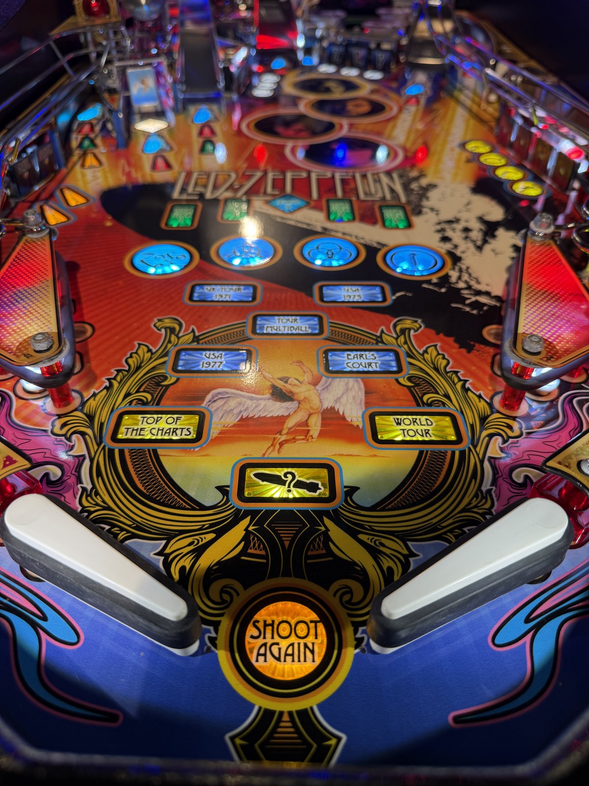 Flipper Led Zeppelin Pro Stern 2020 d'occasion à vendre – Vintage Legends (photo 7)