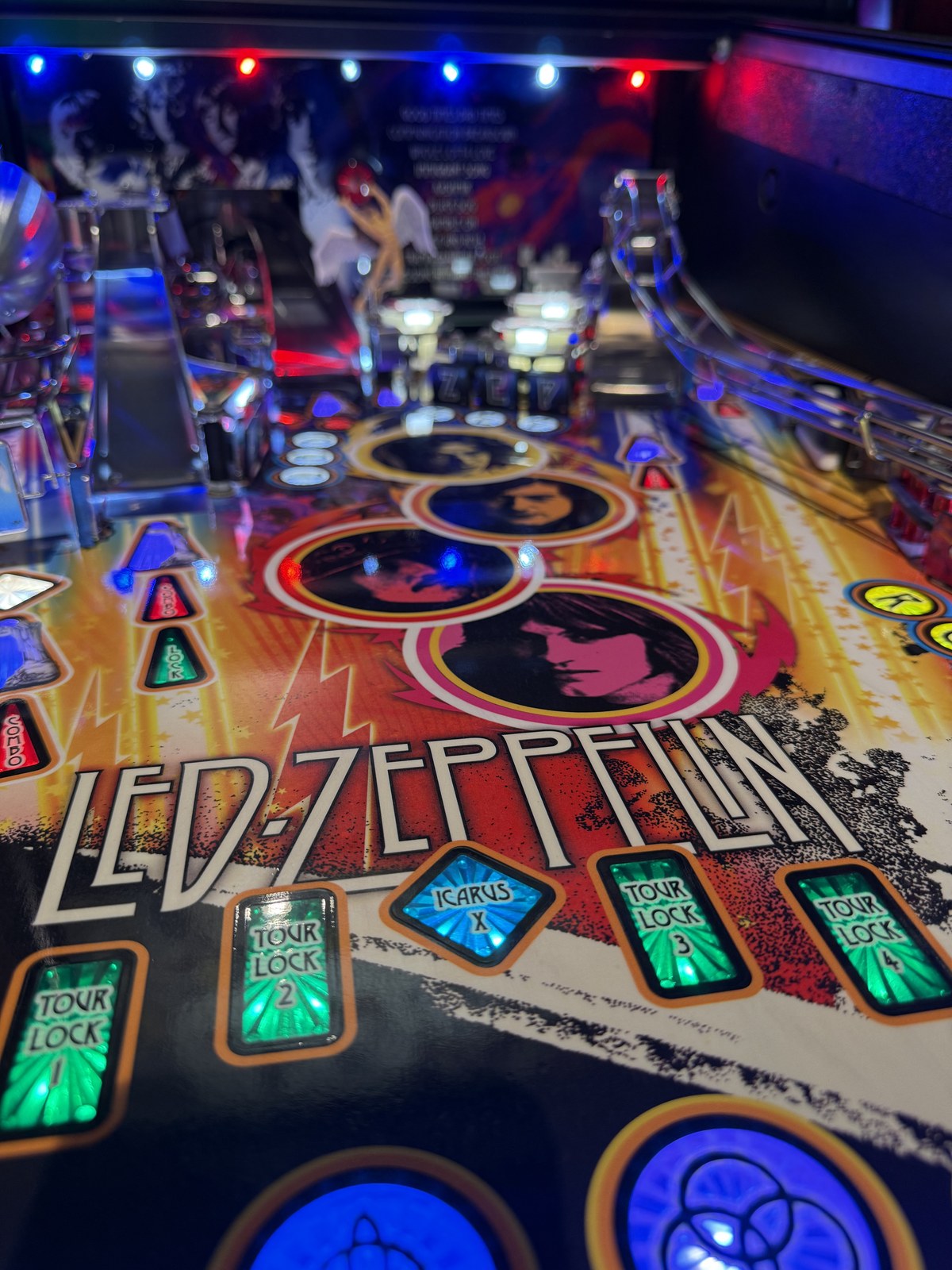 Flipper Led Zeppelin Pro Stern 2020 d'occasion à vendre – Vintage Legends (photo 8)