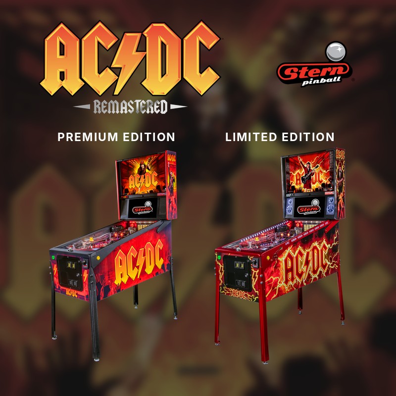 Flipper AC/DC Remastered Stern Pinball - Premium et Limited Edition - Vintage Legends
