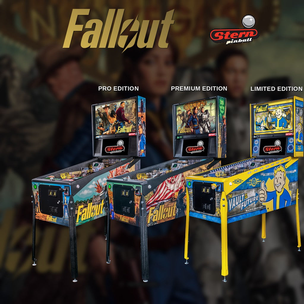 Flipper Fallout Stern Pinball - Pro, Premium et Limited Edition - Vintage Legends