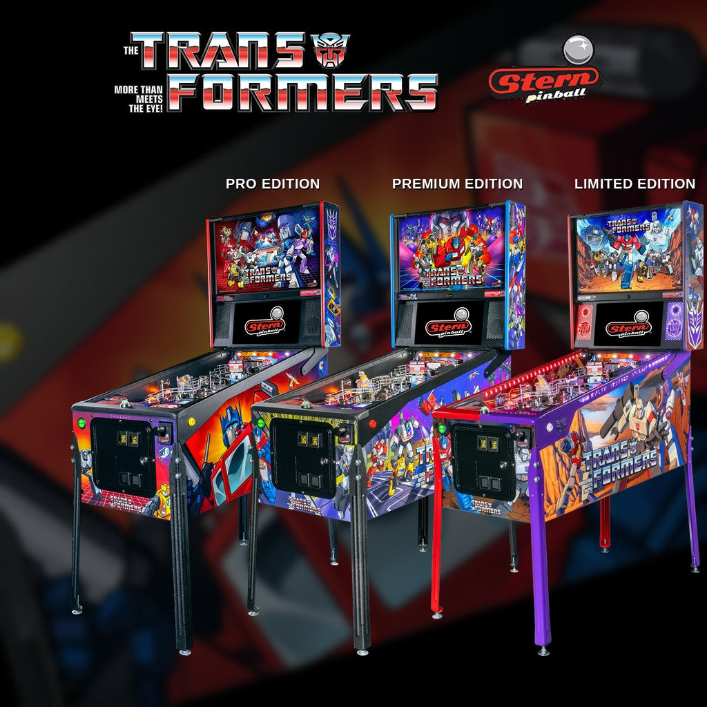 Flipper Transformers Stern Pinball - Pro, Premium et Limited Edition - Vintage Legends