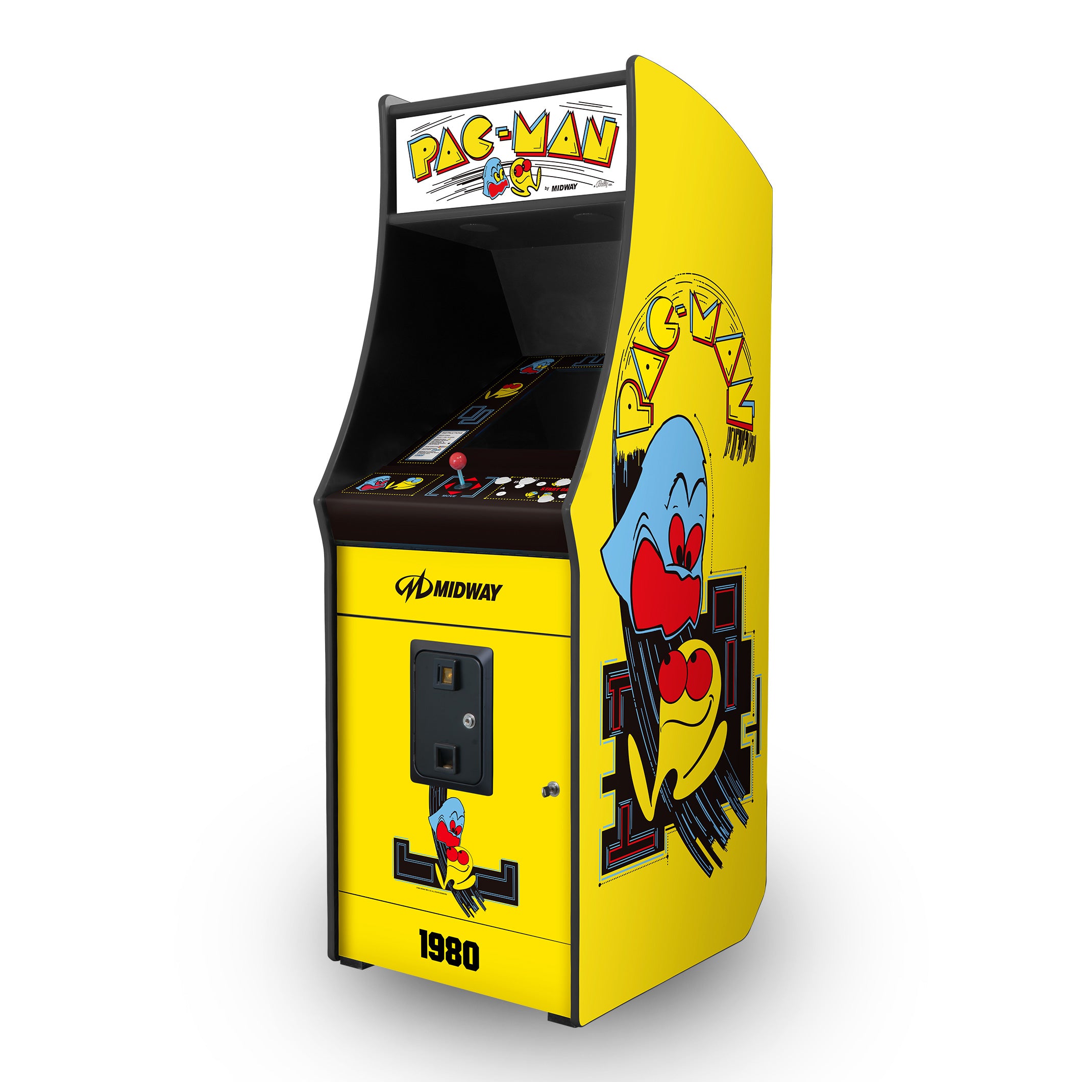 Borne d'arcade Pac-Man Deluxe – cabinet rétro