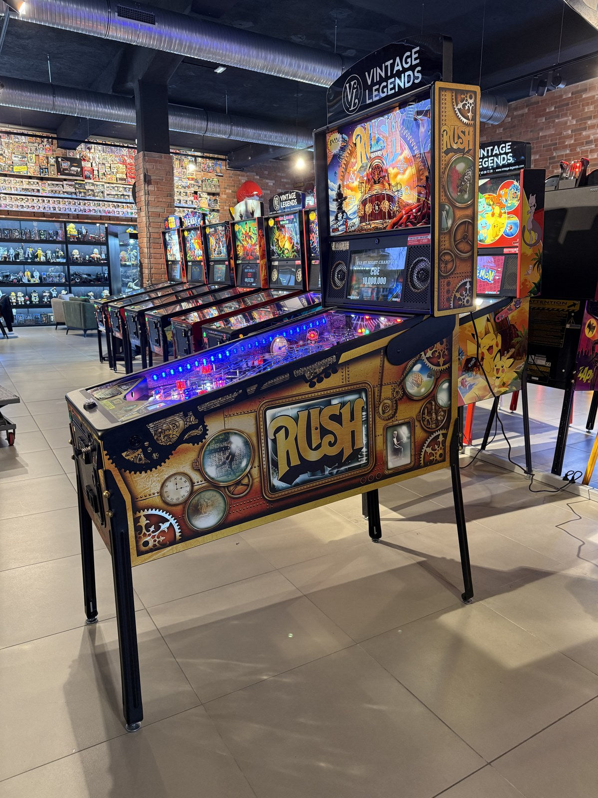 Flipper Rush Limited Edition Stern 2022 d'occasion à vendre – Vintage Legends (photo 2)