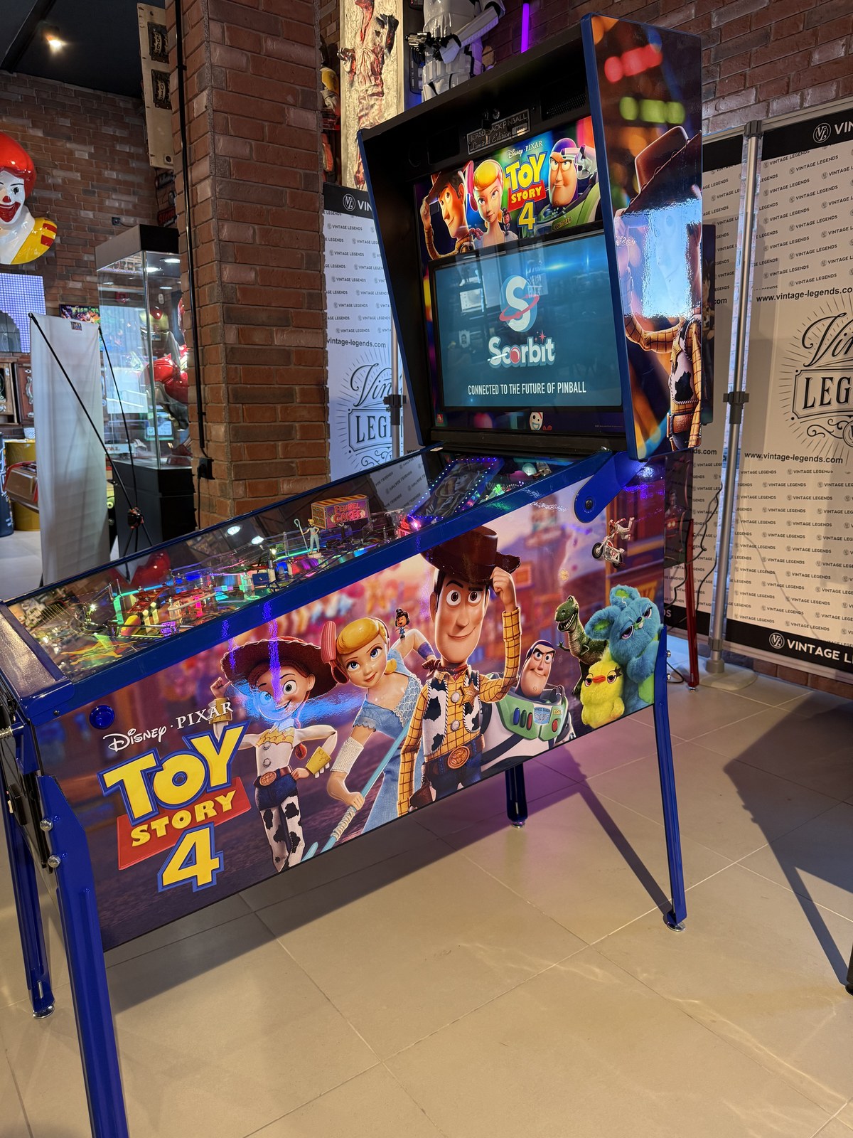 Flipper Toy Story 4 Limited Edition Jersey Jack 2023 d'occasion à vendre – Vintage Legends (photo 3)
