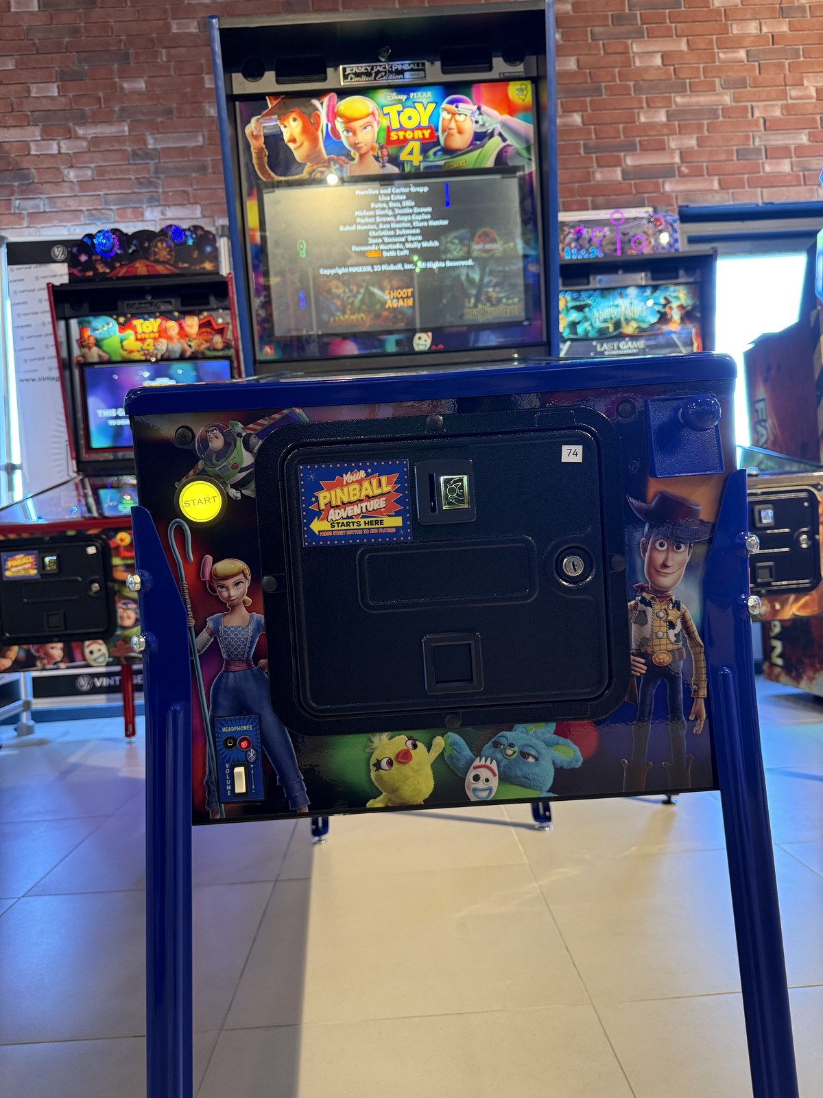 Flipper Toy Story 4 Limited Edition Jersey Jack 2023 d'occasion à vendre – Vintage Legends (photo 19)