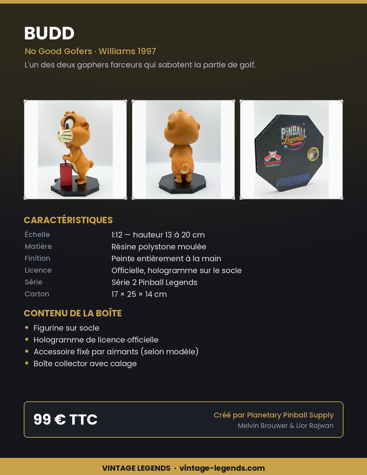 Flyer Budd 1:12 — caractéristiques