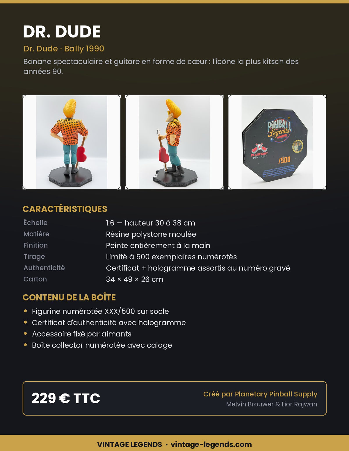 Flyer Dr. Dude 1:6 — caractéristiques