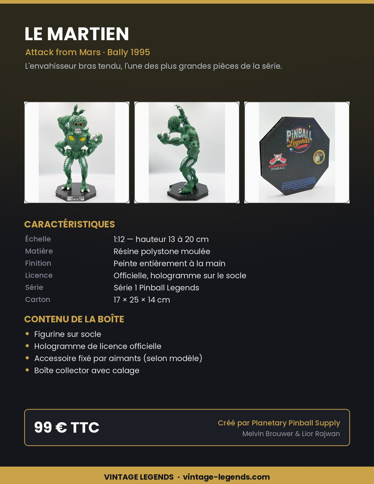 Flyer Martien 1:12 — caractéristiques