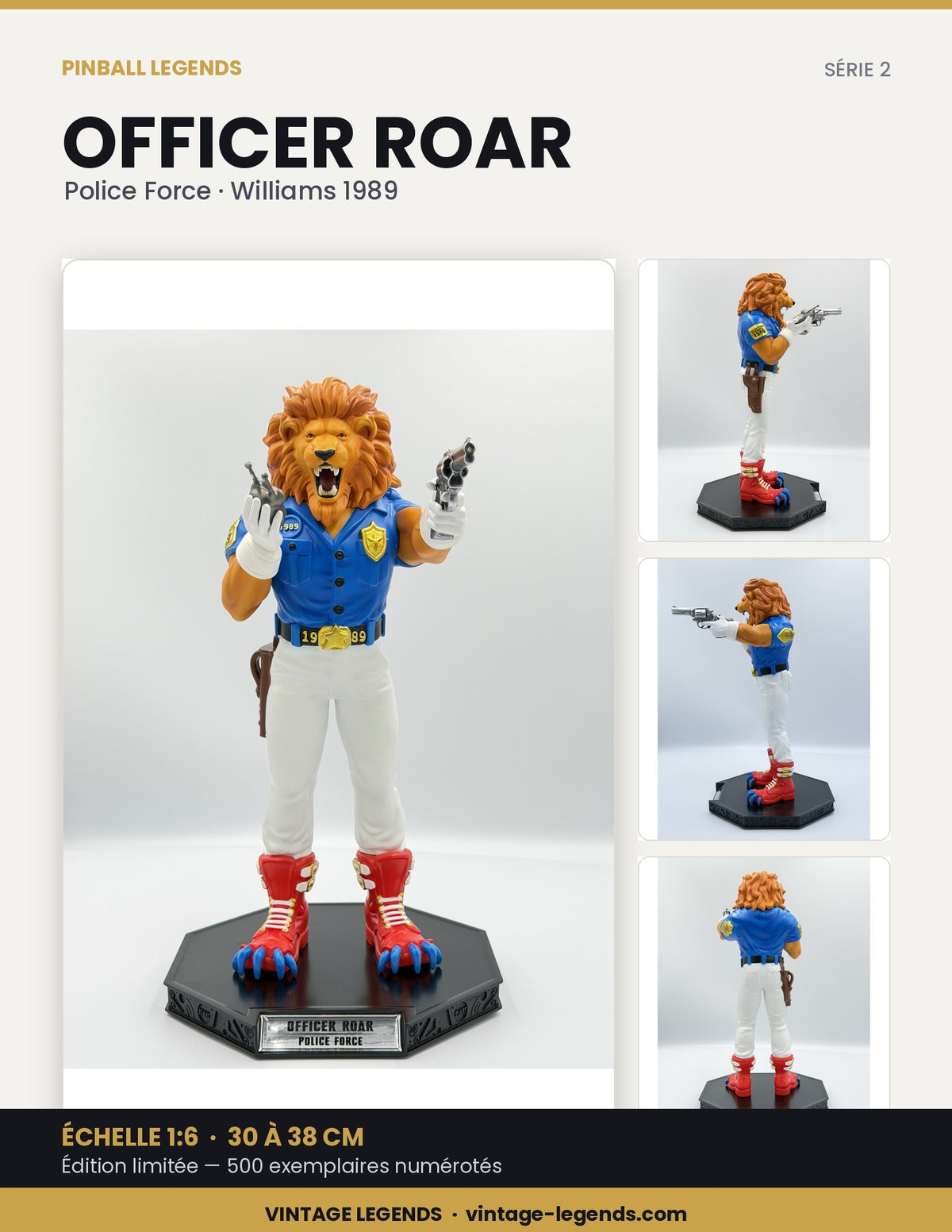Flyer Officer Roar 1:6 — recto