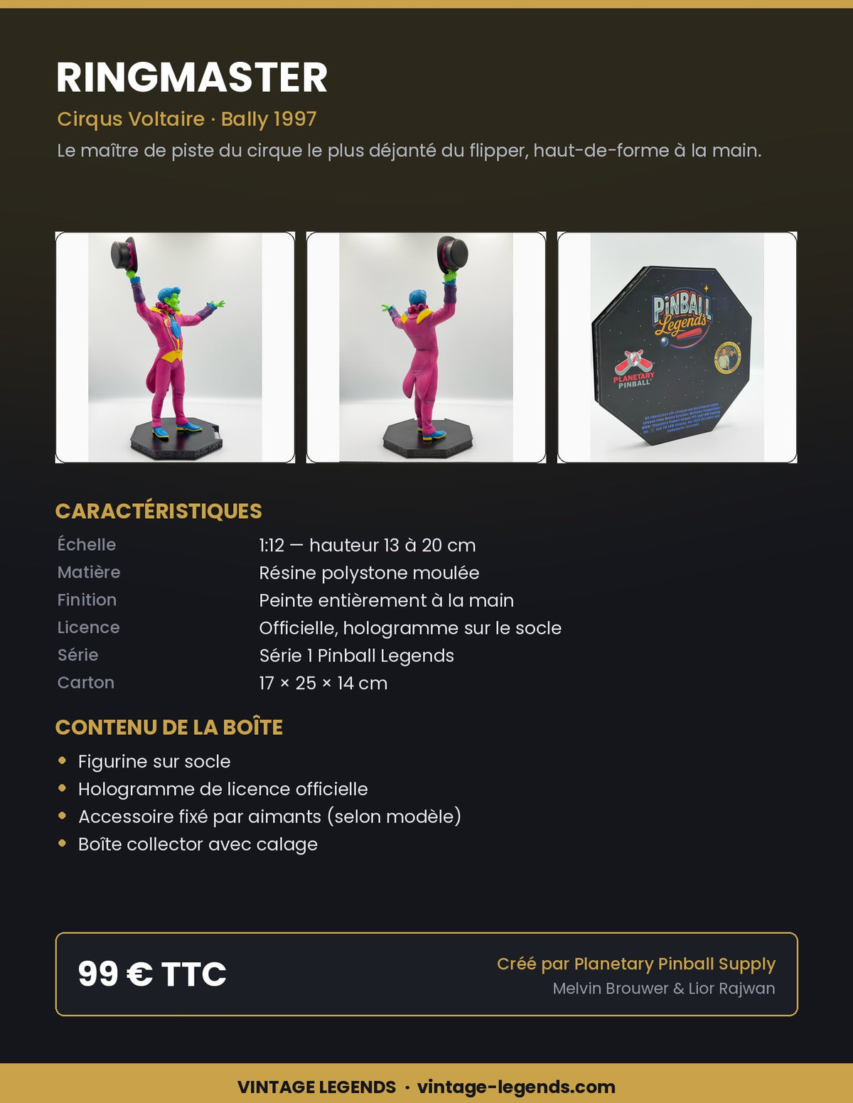 Flyer Ringmaster 1:12 — caractéristiques