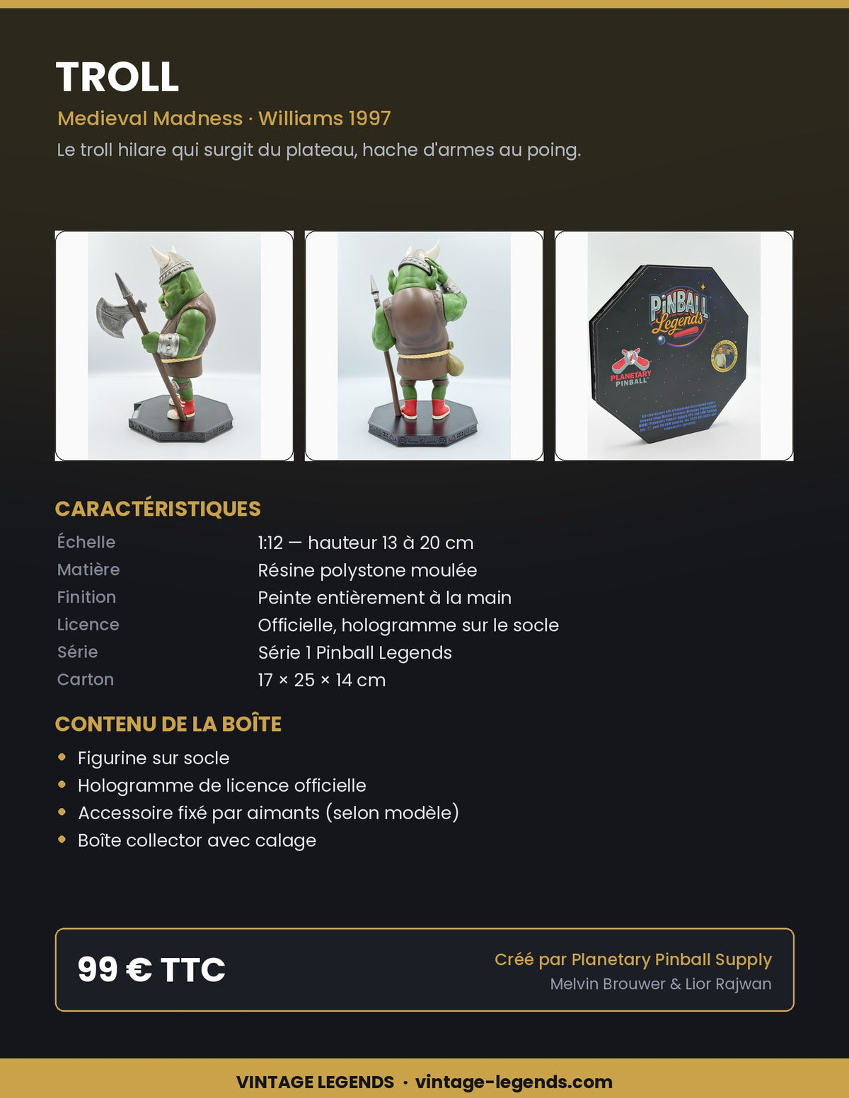 Flyer Troll 1:12 — caractéristiques